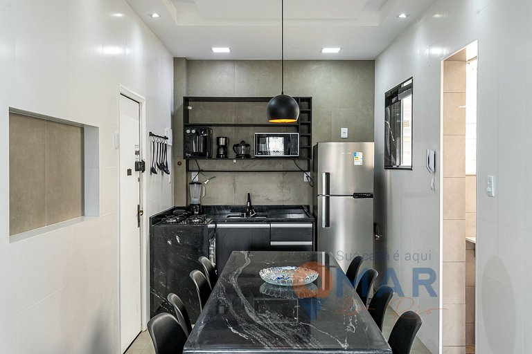 Apto de 2 hab a 240m de la playa de Copacabana | RP 186/702