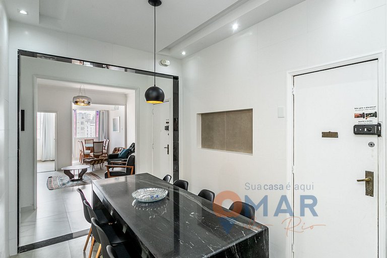 Apto de 2 hab a 240m de la playa de Copacabana | RP 186/702