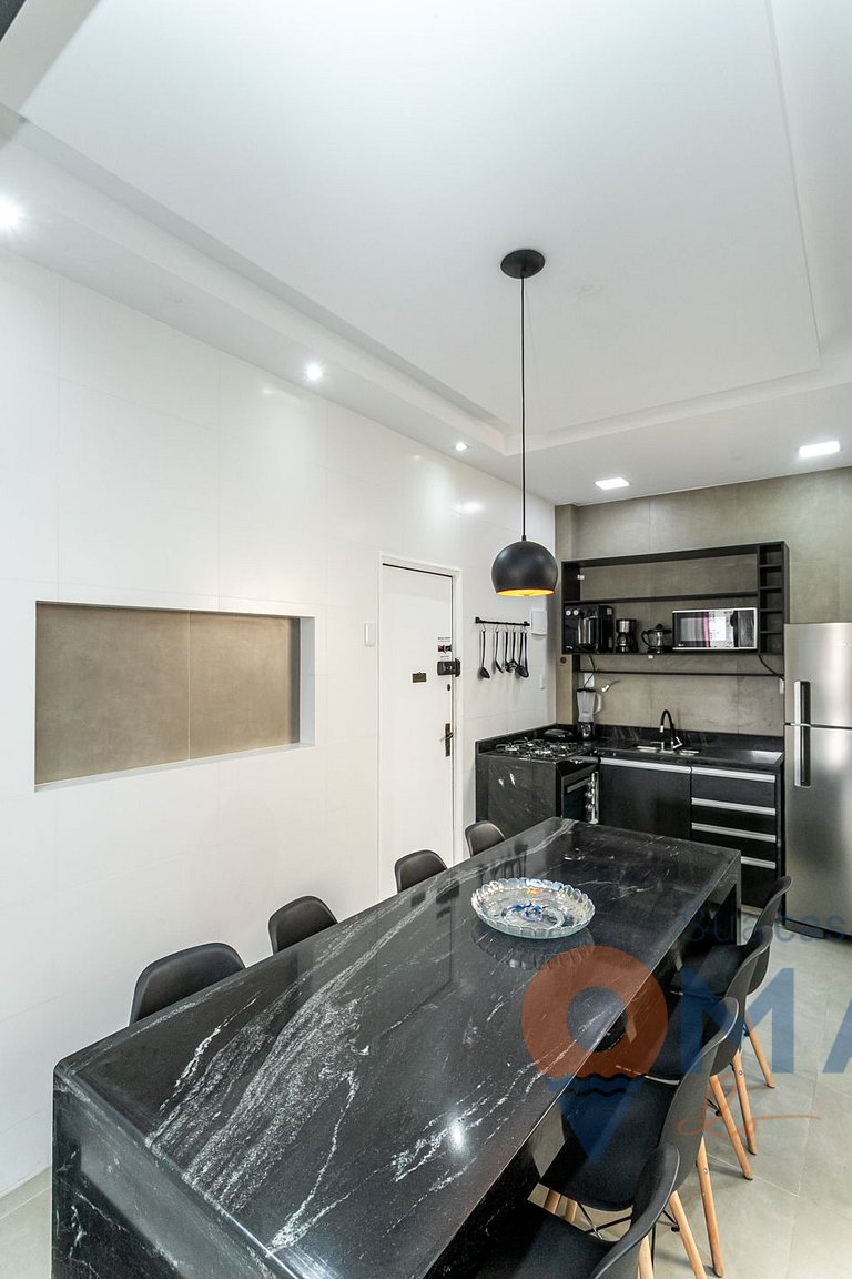Apto de 2 hab a 240m de la playa de Copacabana | RP 186/702