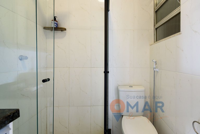 1Qto a 120m da Praia de Copacabana | NSC 1229/1201