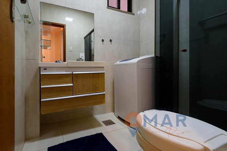 Quarto e Sala a 200m da Praia | FM 144/407