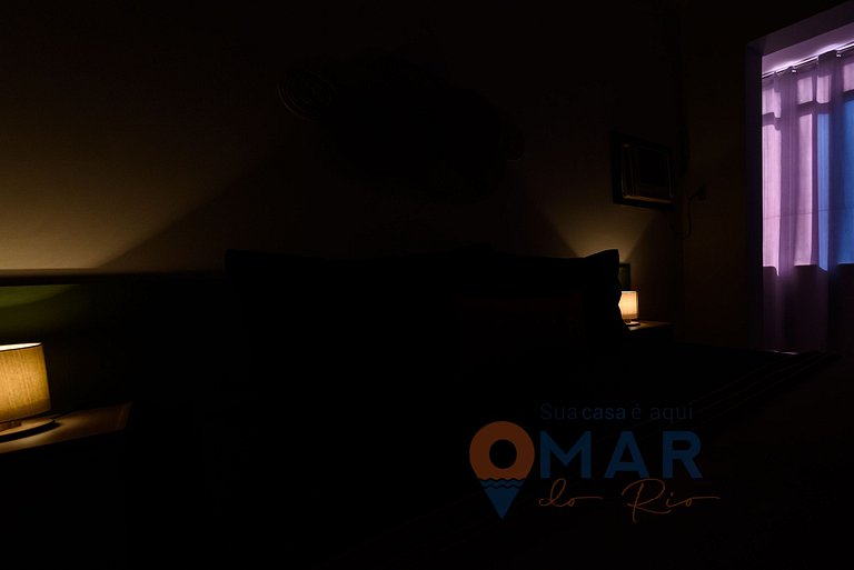 Quarto e Sala a 200m da Praia | FM 144/407