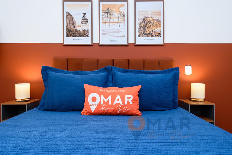 Charme Carioca: 1Qto a 190m da Praia | DU 183/706