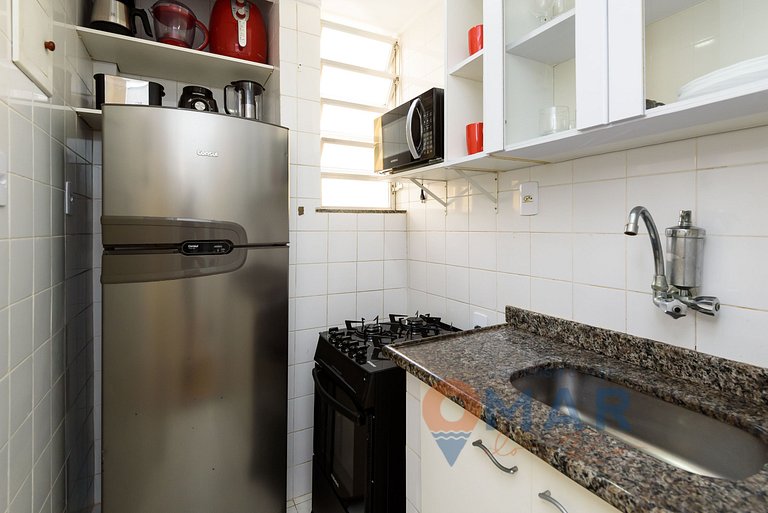 Charme Carioca: 1Qto a 190m da Praia | DU 183/706