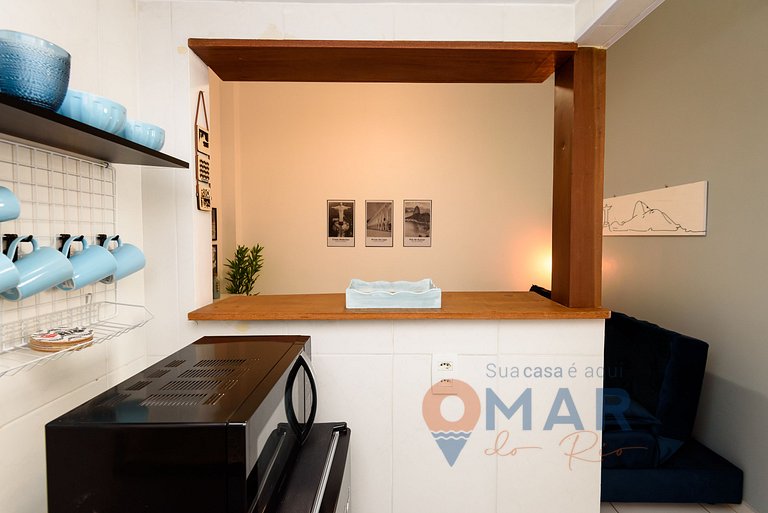 Quarto & Sala a 180m da Praia | PJ 150/603