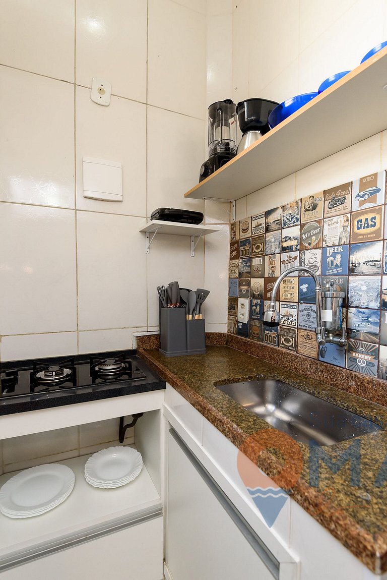 BDR y sala a 180m de la playa | PJ 150/603