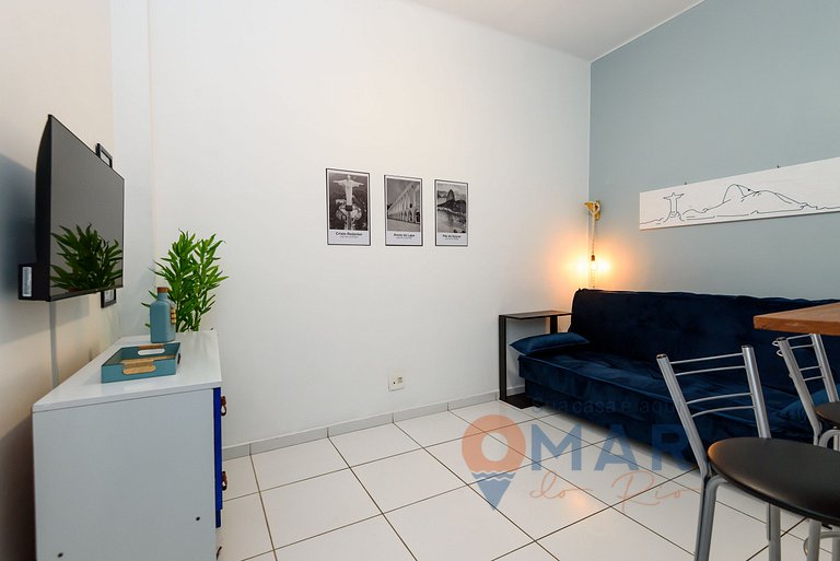 Quarto & Sala a 180m da Praia | PJ 150/603