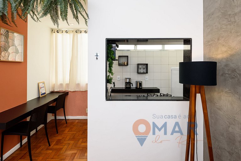 Quarto&Sala a 300m da praia de Ipanema | JG 15/505