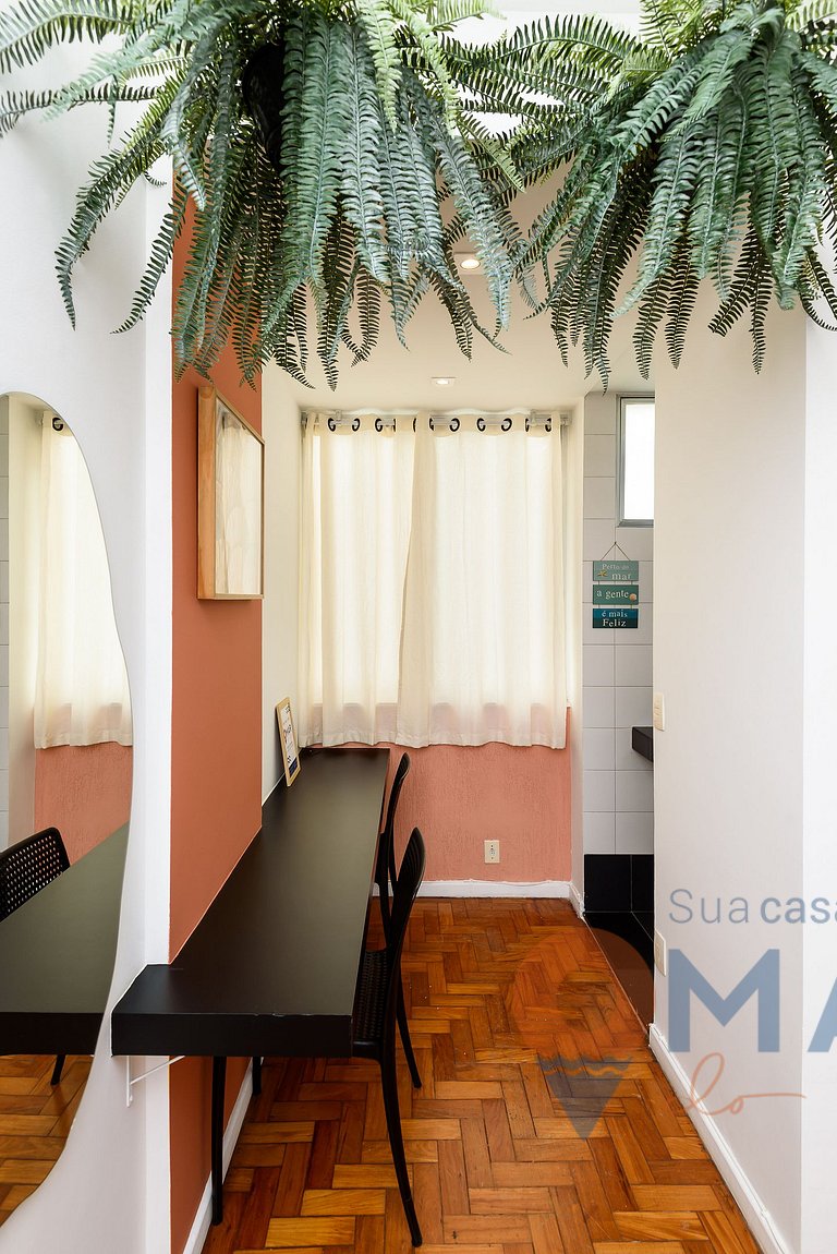 Quarto&Sala a 300m da praia de Ipanema | JG 15/505