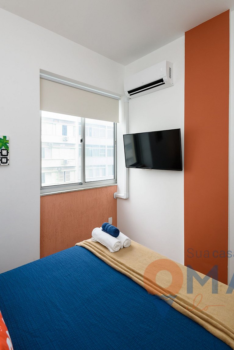 Quarto&Sala a 300m da praia de Ipanema | JG 15/505