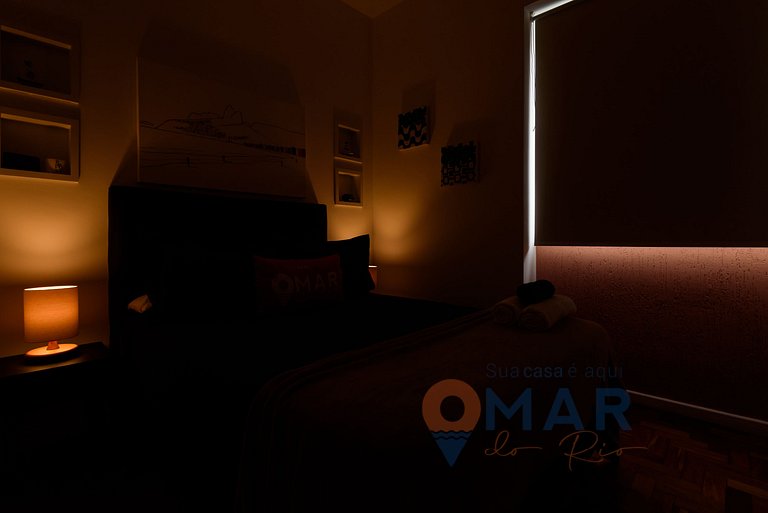 Quarto&Sala a 300m da praia de Ipanema | JG 15/505