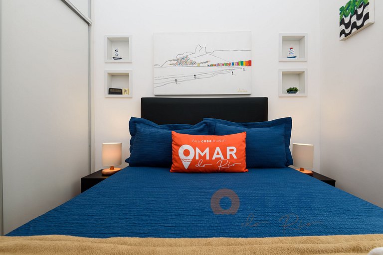 Quarto&Sala a 300m da praia de Ipanema | JG 15/505