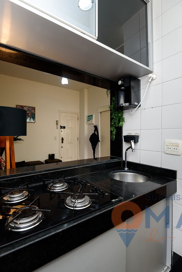 Quarto&Sala a 300m da praia de Ipanema | JG 15/505
