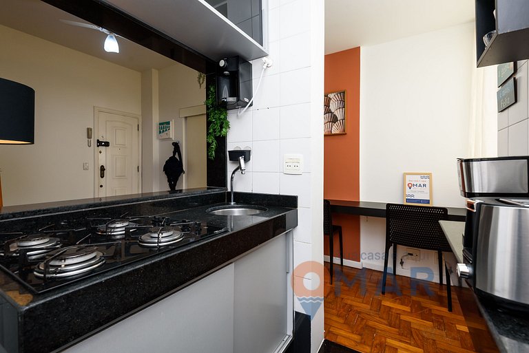 Quarto&Sala a 300m da praia de Ipanema | JG 15/505
