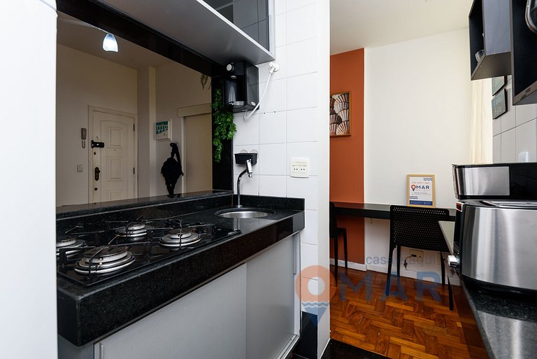 Quarto&Sala a 300m da praia de Ipanema | JG 15/505
