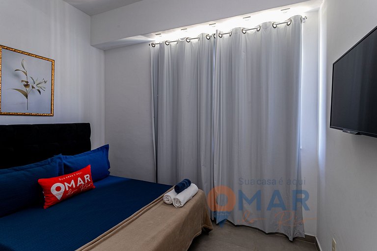 Apê com 2Qtos a 240m da Praia de Copacabana | RP 186/1002