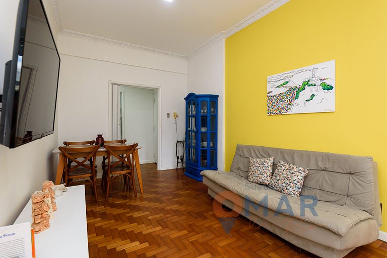 Apartamento a 300m da Praia de Ipanema | VP318/404