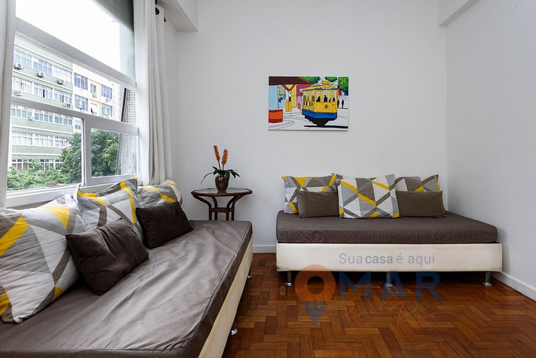 Apartamento a 300m da Praia de Ipanema | VP318/404