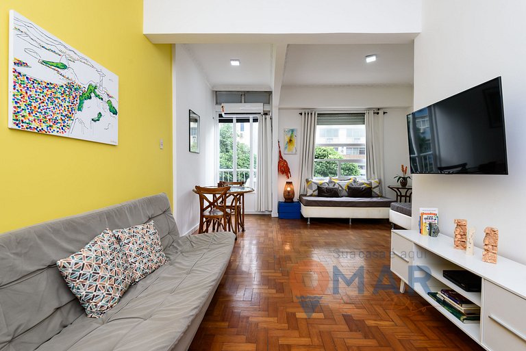 Apartamento a 300m da Praia de Ipanema | VP318/404