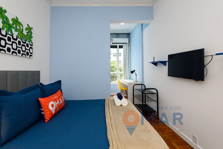 Apartamento a 300m da Praia de Ipanema | VP318/404