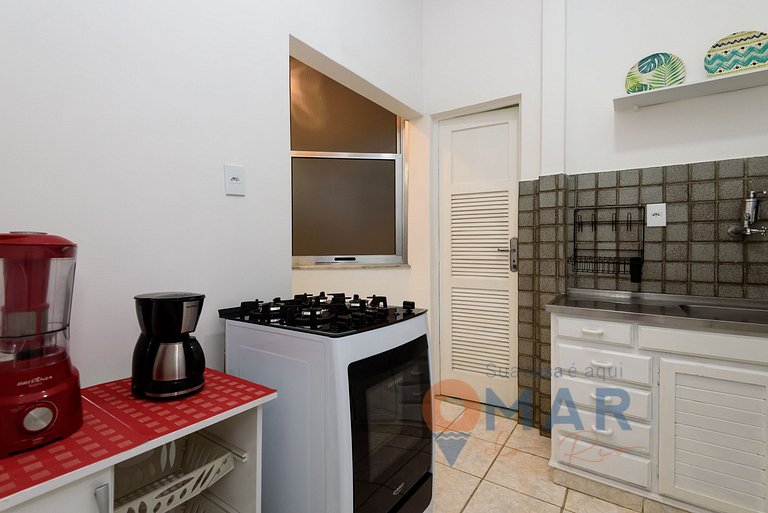 Apartamento a 300m da Praia de Ipanema | VP318/404