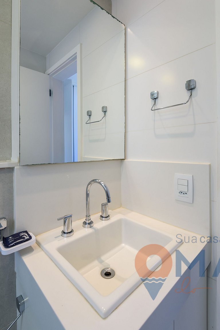 1 Bedroom w/ Workstation in Leblon | DMC 24/609