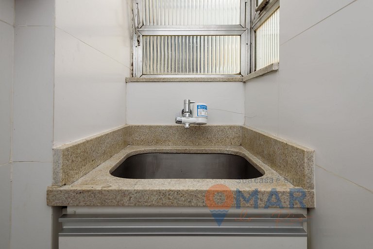 1 Bedroom c/estación de trabajo en Leblon | DMC 24/609