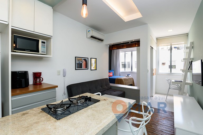 Quarto&Sala c/ Workstation no Leblon | DMC 24/609