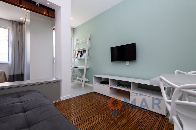 Quarto&Sala c/ Workstation no Leblon | DMC 24/609