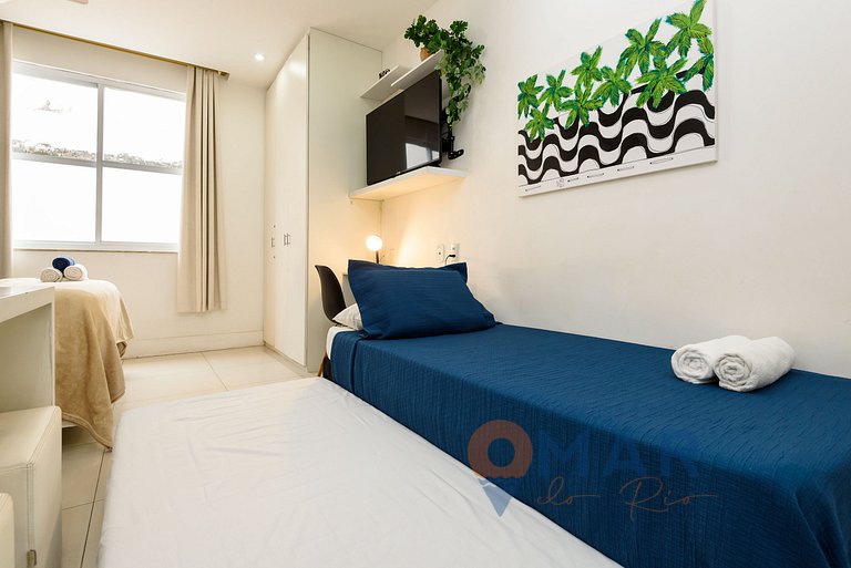 Studio na quadra da praia de Ipanema | PM 269/407