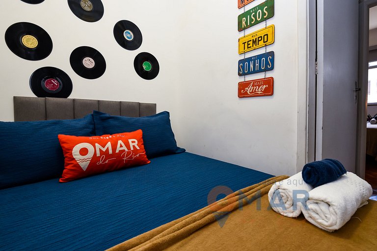 Apartamento completo em Copacabana | NSC386/1101