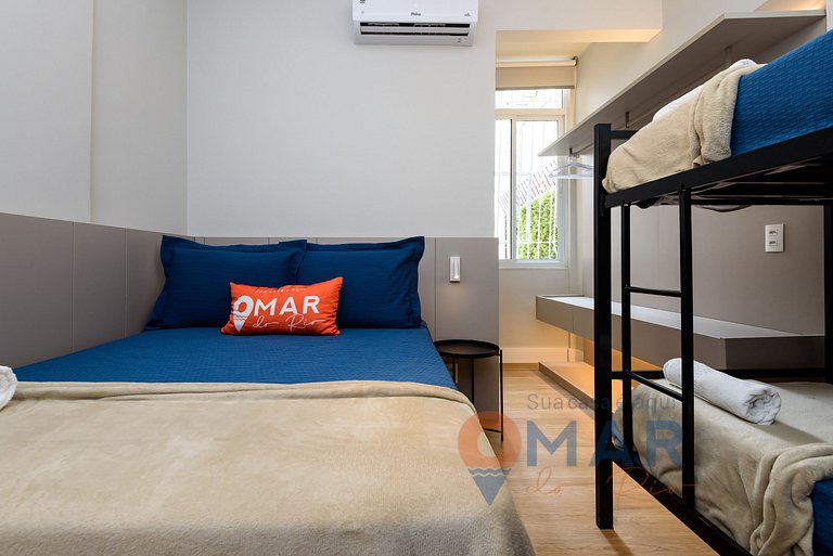 3BDRs decorated 400m from the beach | BR 503/204
