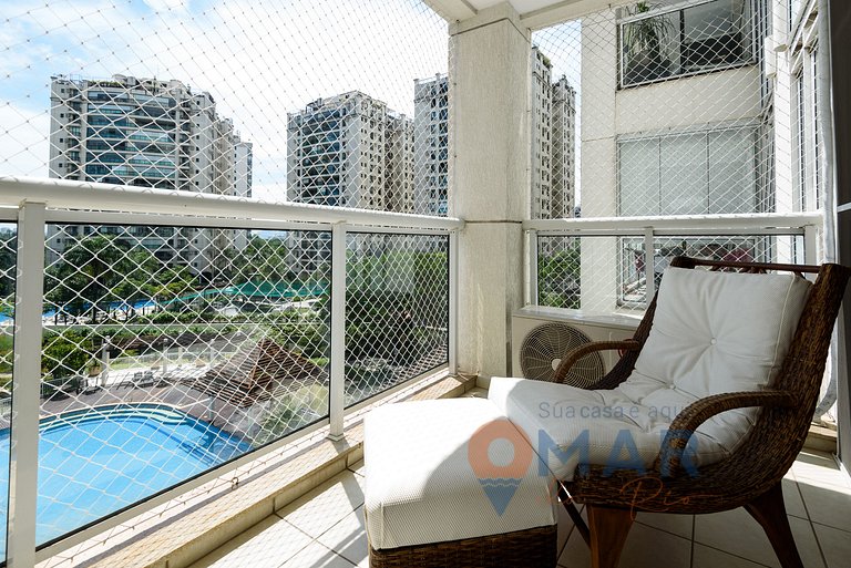 2 Quartos com Garagem e Piscina | FL 960/317