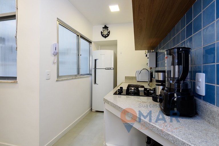 Charmoso Qto&Sala a 200m da Praia | NSC 919/902