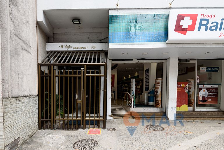 Qto&Sala Decorado a 200m da Praia | NSC 919/1002
