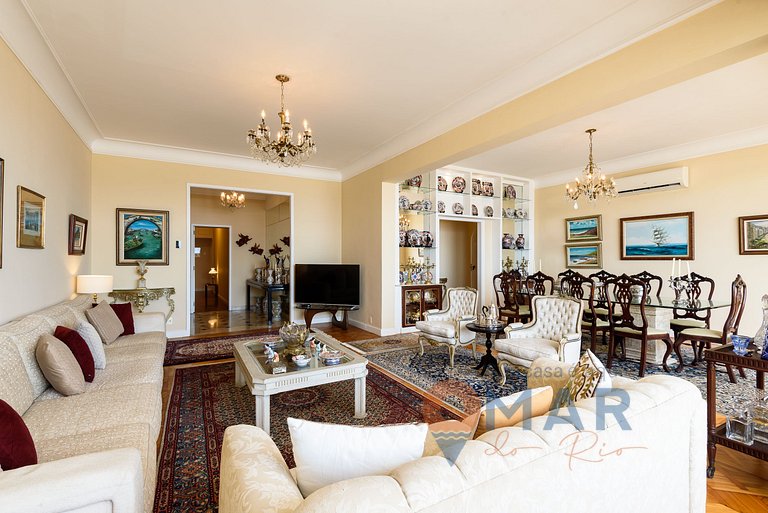 Clássico e Luxuoso 4Qtos a Beira-Mar | A 3484/301