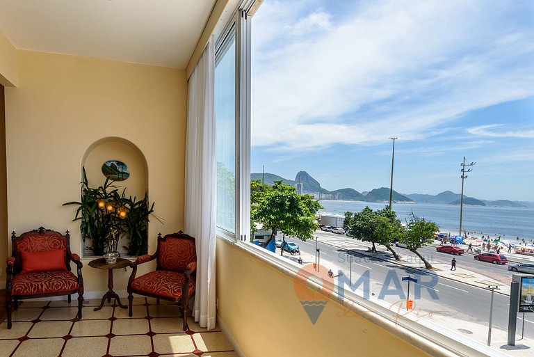 Clássico e Luxuoso 4Qtos a Beira-Mar | A 3484/301