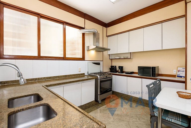 Clássico e Luxuoso 4Qtos a Beira-Mar | A 3484/301