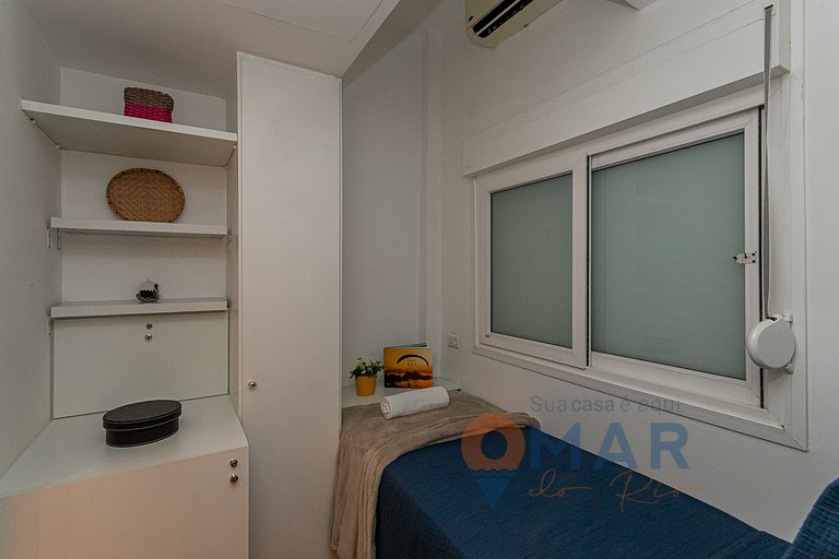 2BDRs a 550m de la playa de Leblon | HC 762/201
