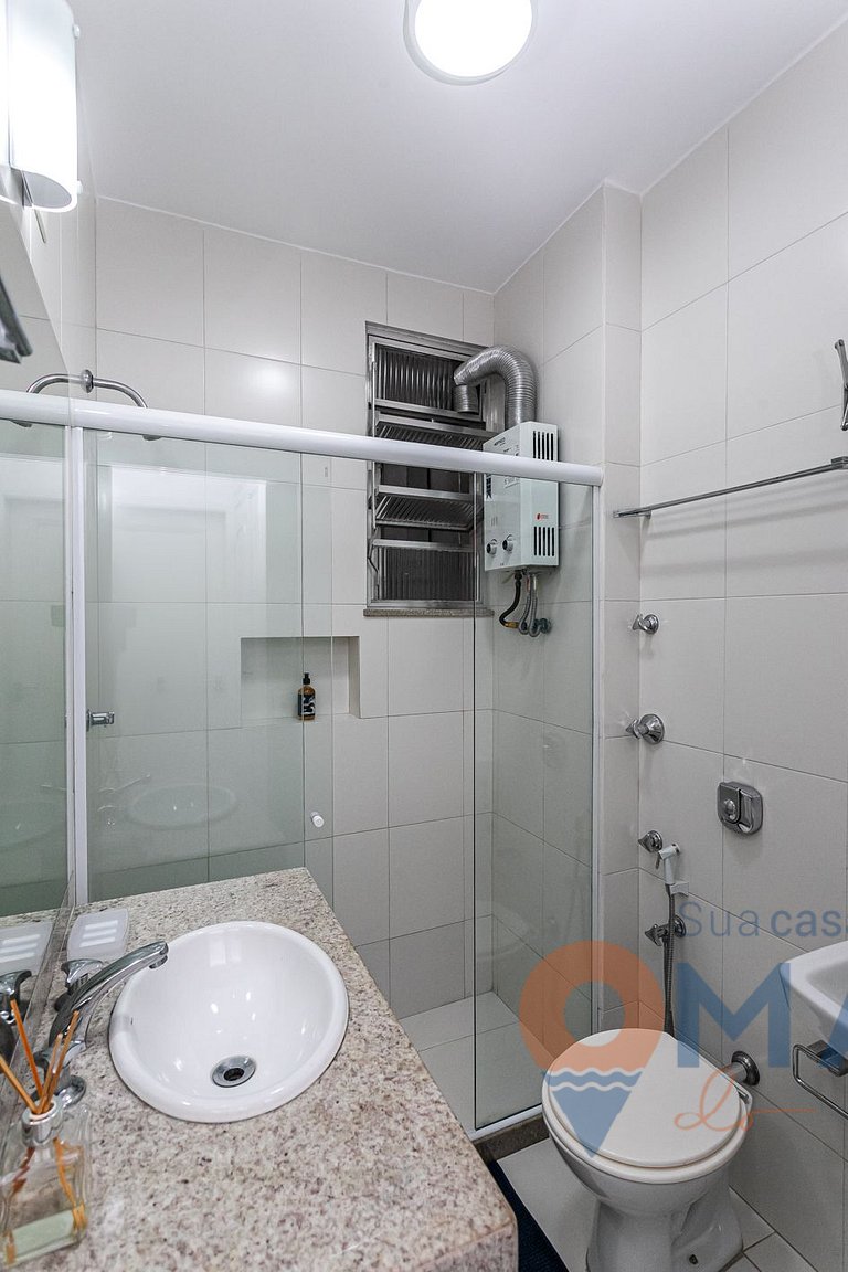 1BDR con Vista al Mar y Cristo Redentor|SC 46/1002