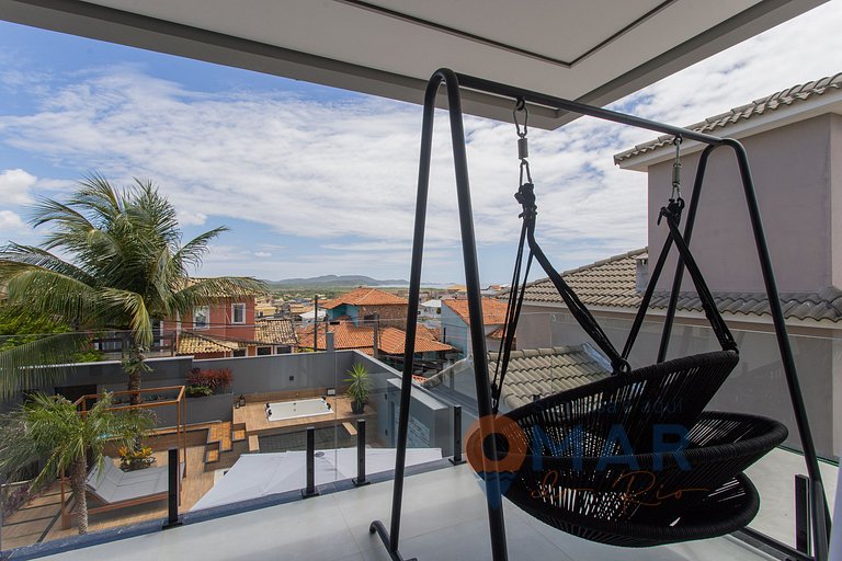 Casa c/ área de recreación, Cabo Frío|Água Viva 27
