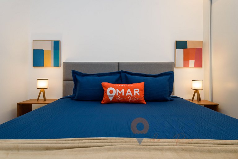 Elegante 3Qtos c/ Vista para o Mar | FDM 7/64