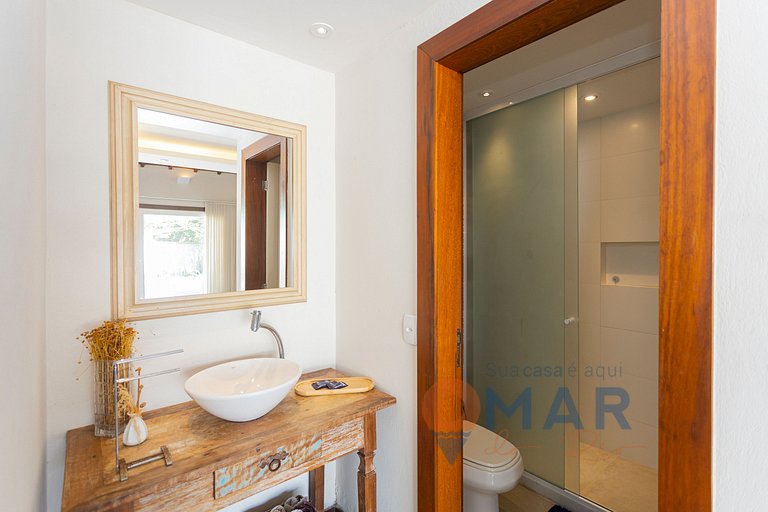 Casa com Piscina e Acesso a Praia | Cavalo Marinho