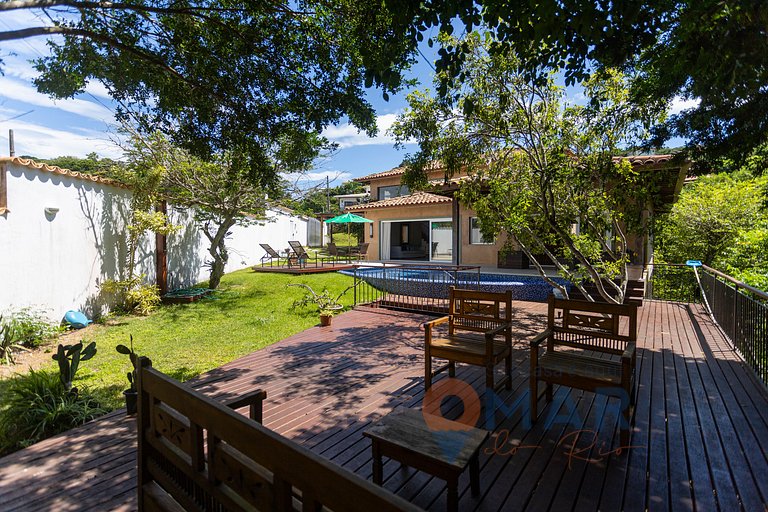 Casa com Piscina e Acesso a Praia | Cavalo Marinho