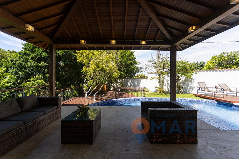 Casa con piscina y acceso a la playa | Cavalo Marinho