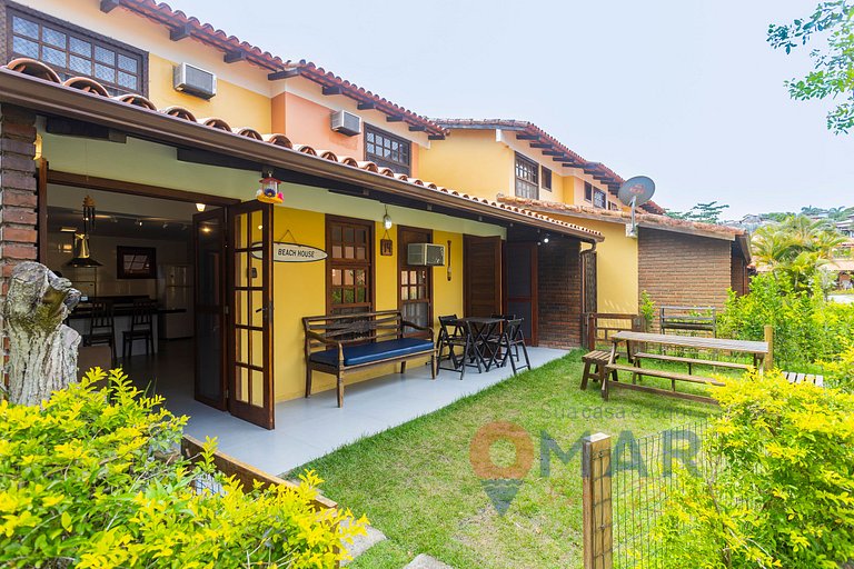 Casa c/ Jardim a 400m da Praia de Geribá | VDS 014