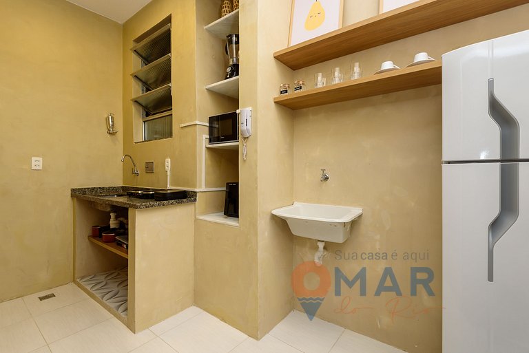 1Qto Reformado a 450m da Praia | BR 135/1209