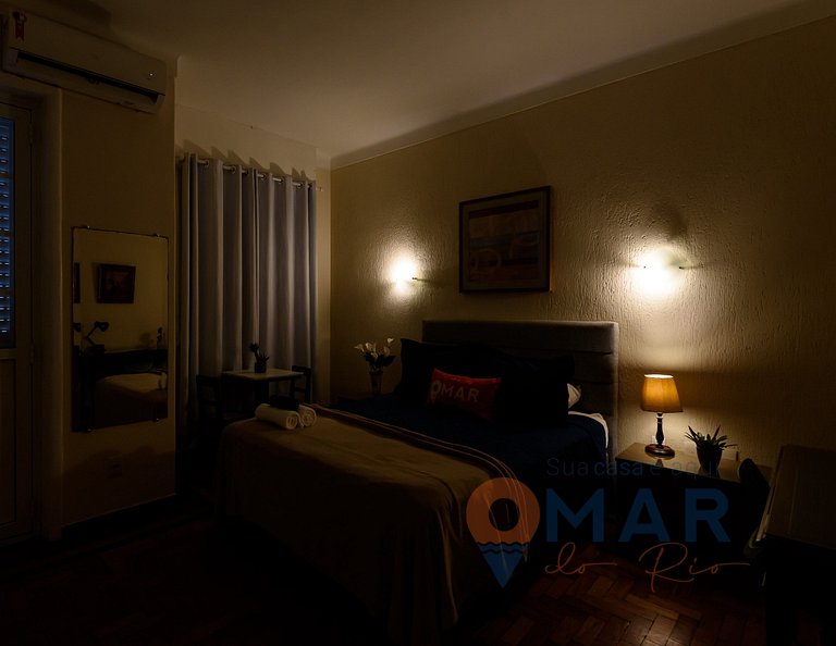 2 Quartos em Ipanema a 350m da Praia| BT 252/202
