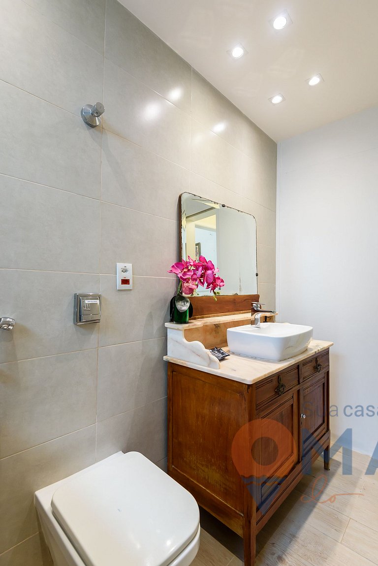2 Quartos em Ipanema a 350m da Praia| BT 252/202