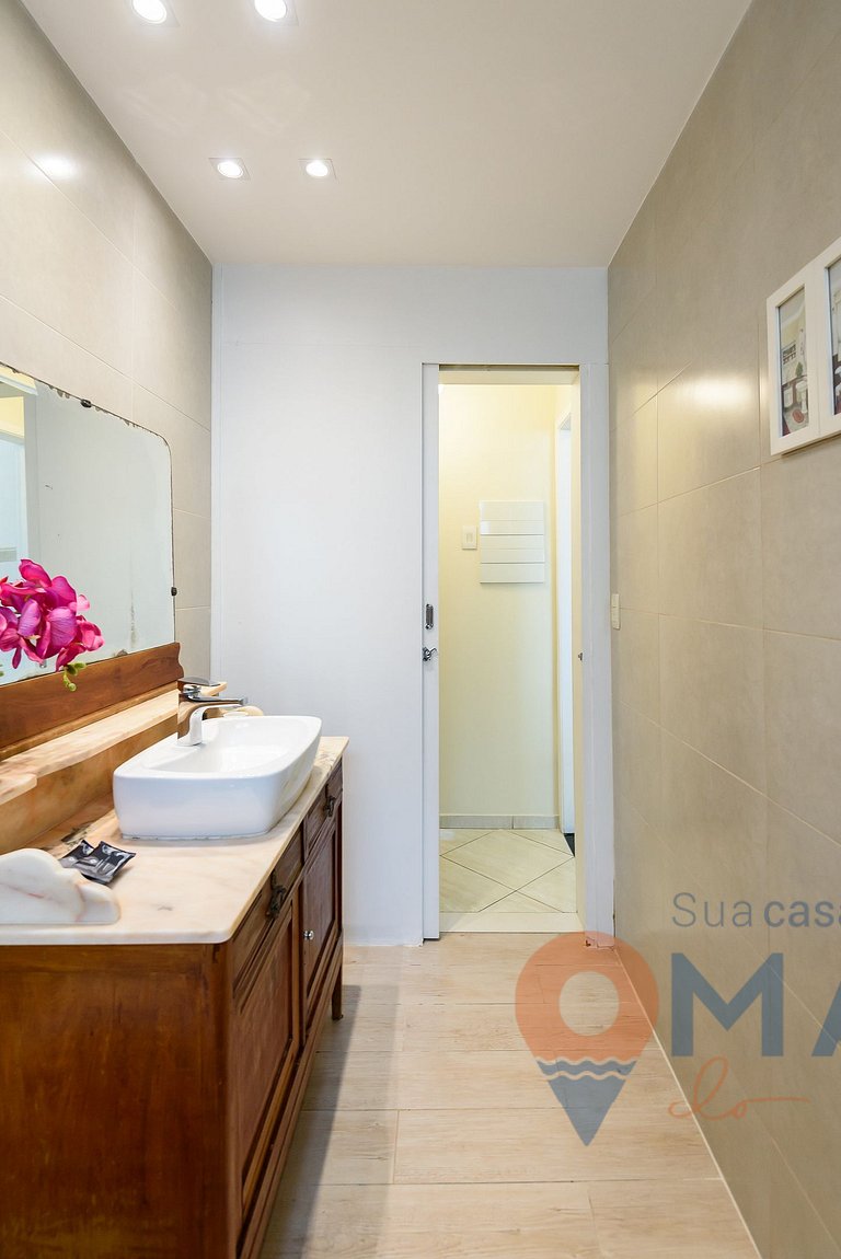 2 Quartos em Ipanema a 350m da Praia| BT 252/202